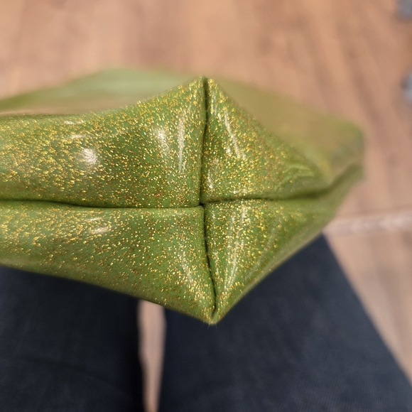 Glittersweet Floral Crossbody bag Green Glitter Flower Power - Picture 10 of 11